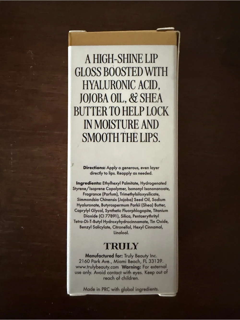 Truly Hydrating Lip Gloss